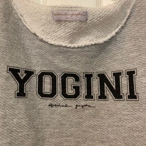 Spiritual Gangster YOGINI cropped pullover S